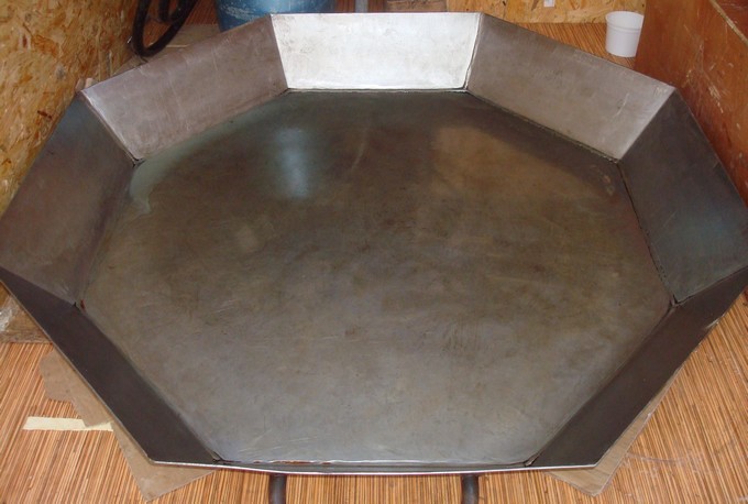 Poêle vide : 80 kilos